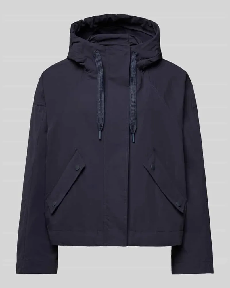 Marc O'Polo Regular Fit Jacke aus Baumwoll-Mix Marine