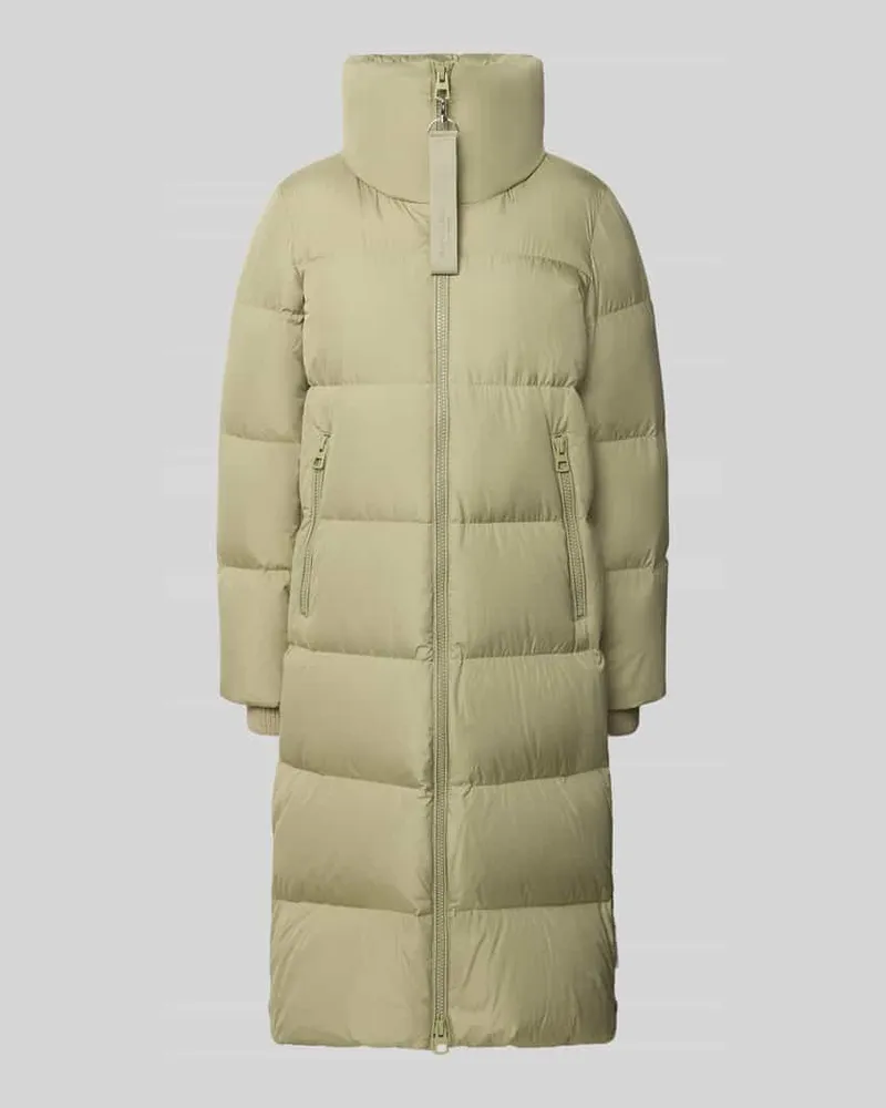 Marc O'Polo Regular Fit Daunenmantel mit abnehmbaren Rucksackriemen Schilf