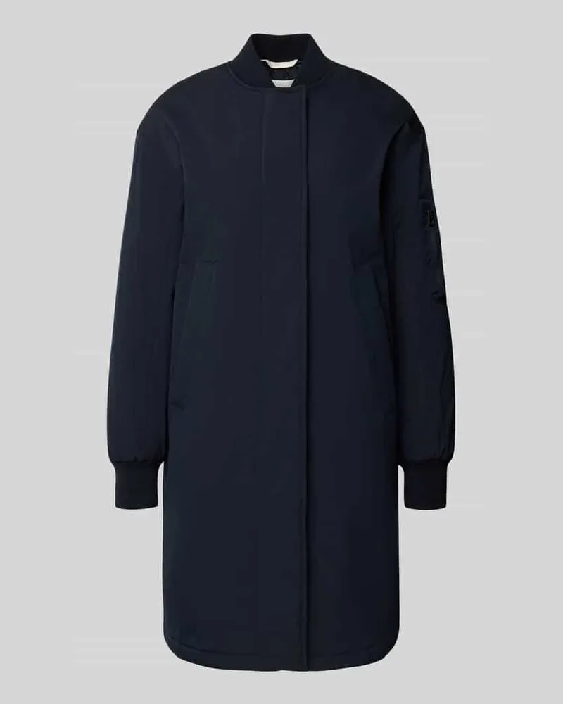 Marc O'Polo Regular Fit Parka mit College-Kragen Marine