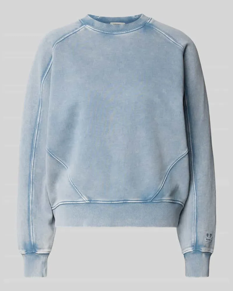 Drykorn Sweatshirt mit Rundhalsausschnitt Modell 'KOLIJA Hellblau