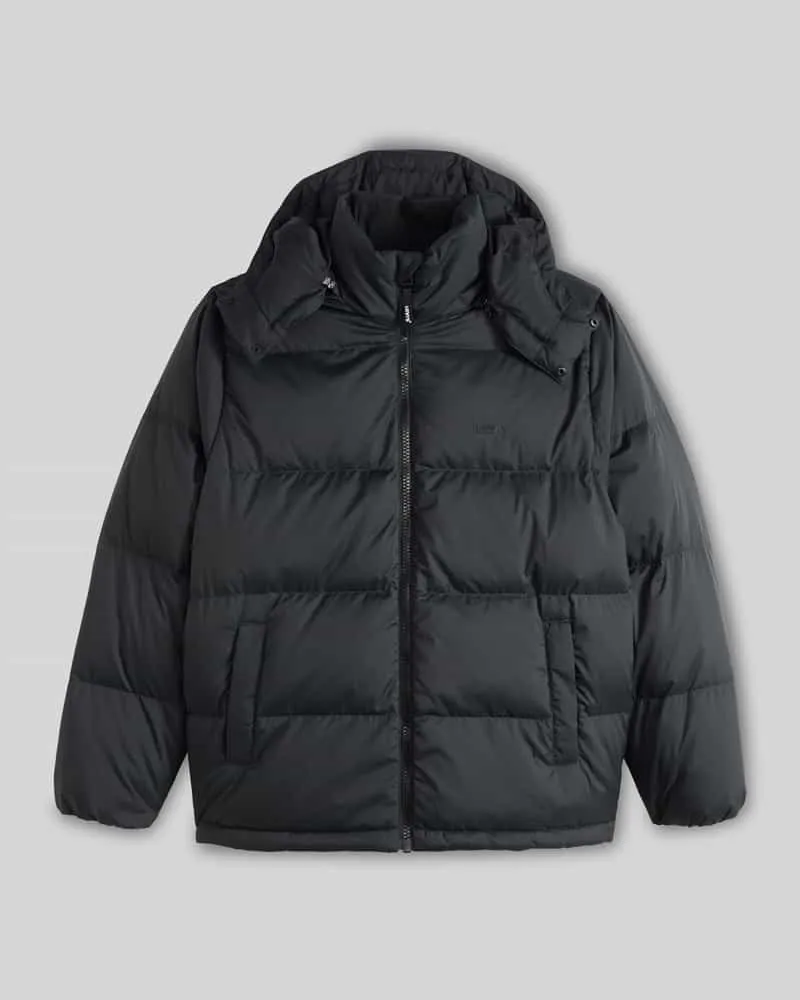Levi's Regular Fit Steppjacke mit Label-Patch Modell 'ROCKWELL Black