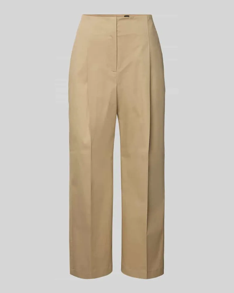 HUGO BOSS Straight Leg Chino aus Baumwoll-Mix Modell 'TULOTTA Beige