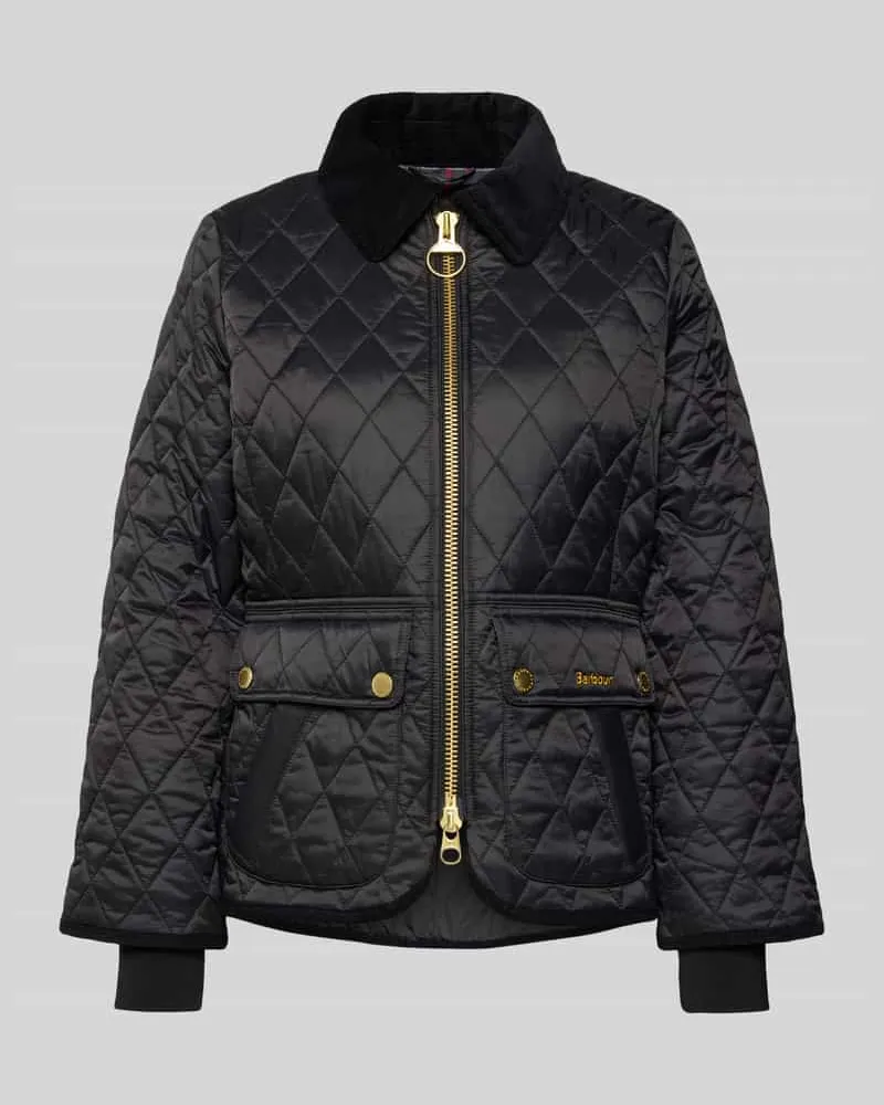 Barbour Shaped Fit Steppjacke Modell 'BEADNELL Black