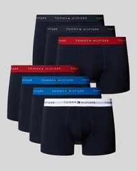 Tommy Hilfiger Trunks mit Label-Details im 7er-Pack Dunkelblau