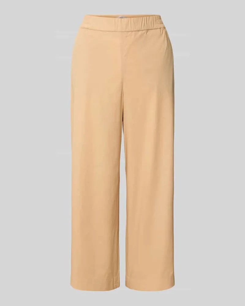 RAFFAELLO ROSSI  Wide Leg Culotte mit elastischem Bund Modell 'JOLIE Camel