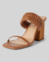 Steve Madden Sandalette mit Blockabsatz Modell 'RAVER Camel