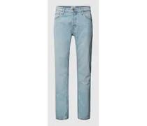 Tapered Fit Jeans im 5-Pocket-Design Modell 'MIKE