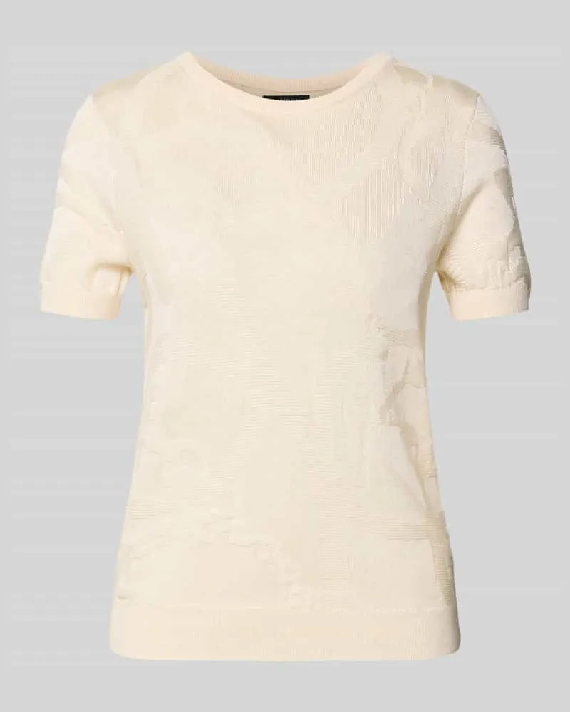 Ralph Lauren T-Shirt mit gerippten Abschlüssen Modell 'EYELAH Sand