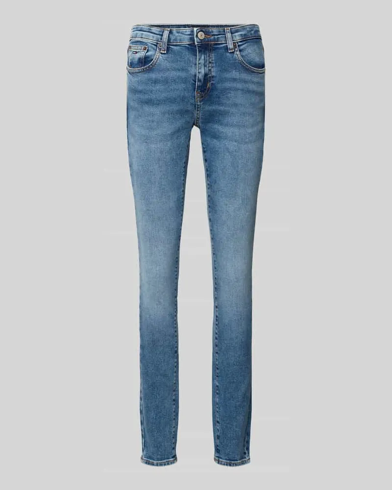 Tommy Hilfiger Skinny Fit Jeans aus Baumwoll-Elasthan-Mix Modell 'SOPHIE Jeansblau