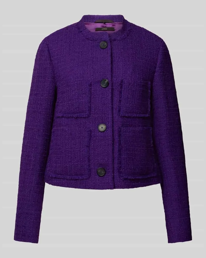 windsor. Blazer mit Knopfleiste Purple