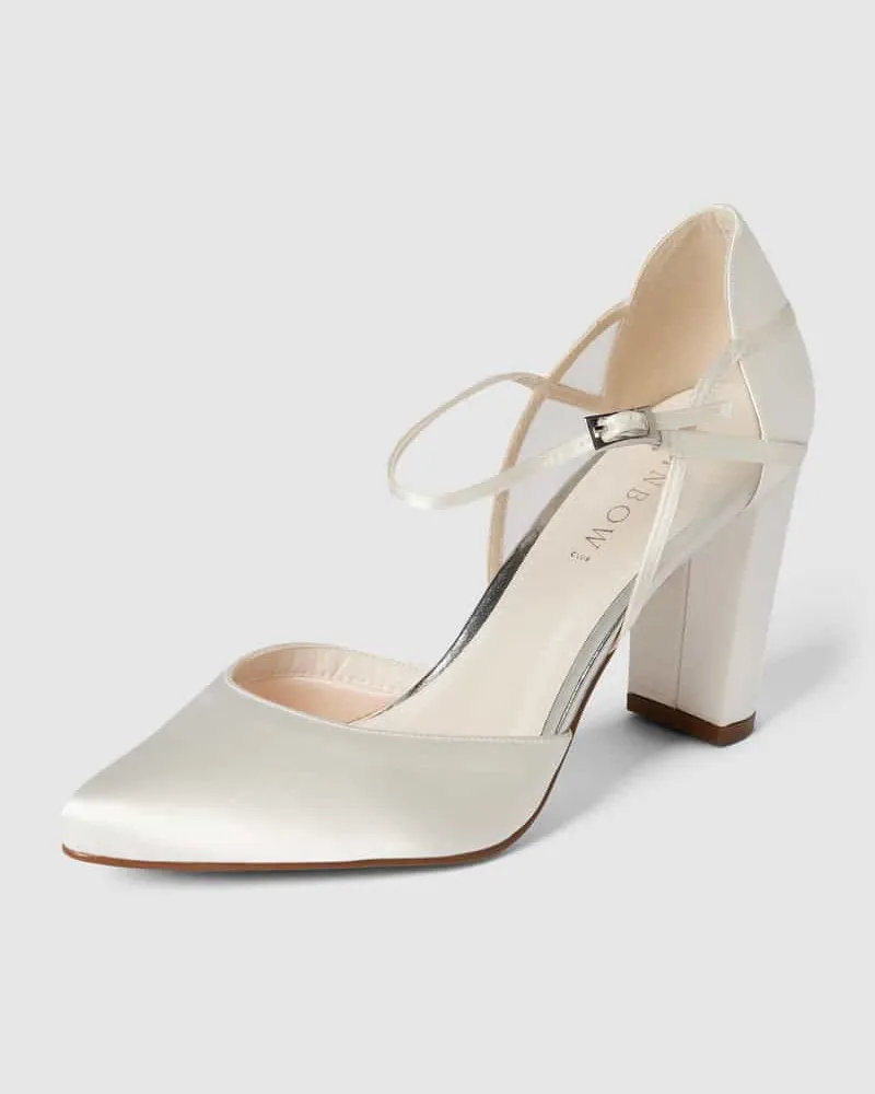Rainbow Club Pumps mit Dornschließe Modell 'JACKI Offwhite