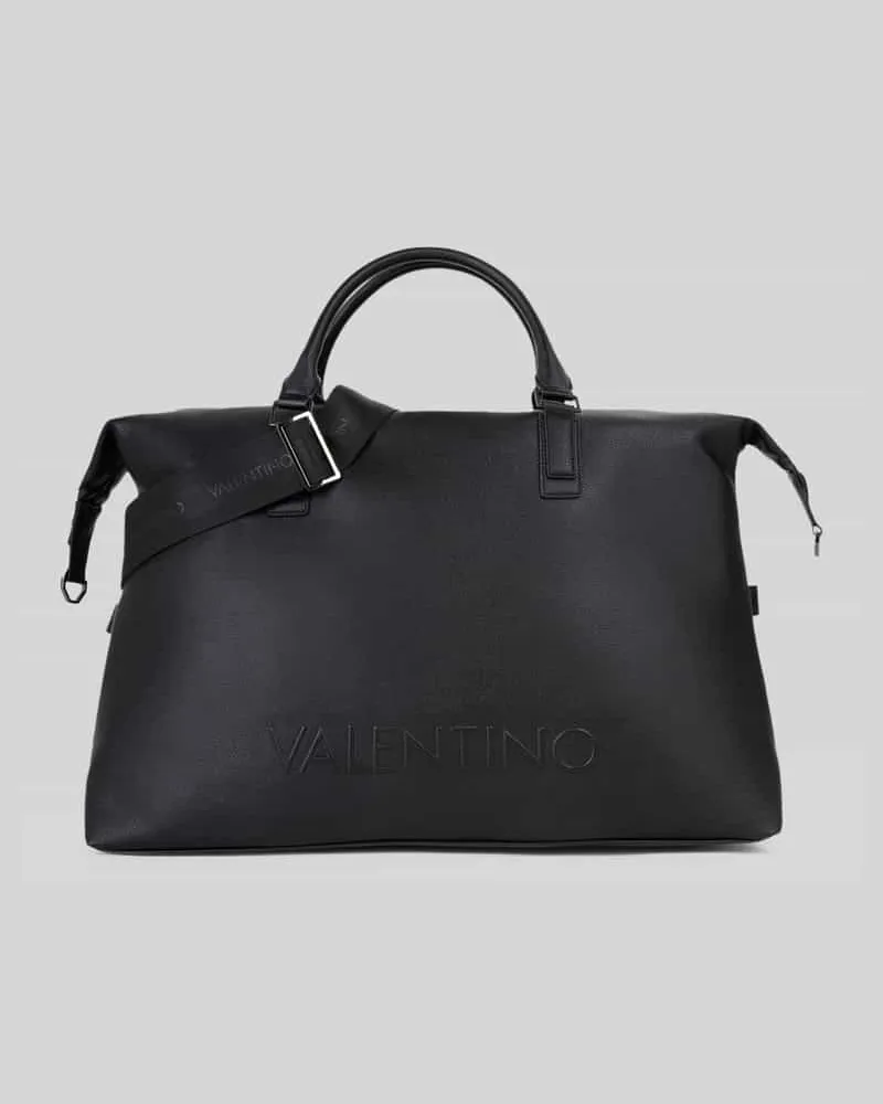Valentino Bags Weekender in Leder-Optik Modell 'ELITE Black