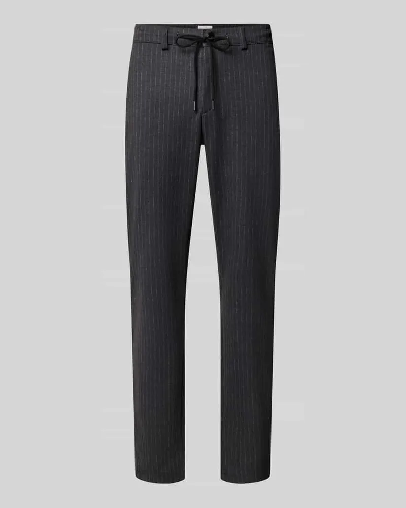Brax Regular Fit Stoffhose mit Viskose-Anteil Modell 'Phil Anthrazit