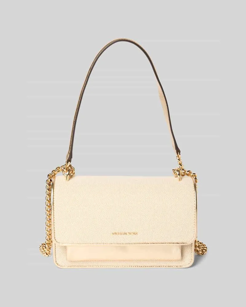 Michael Kors Handtasche mit Strukturmuster Modell 'CLAIRE Gold