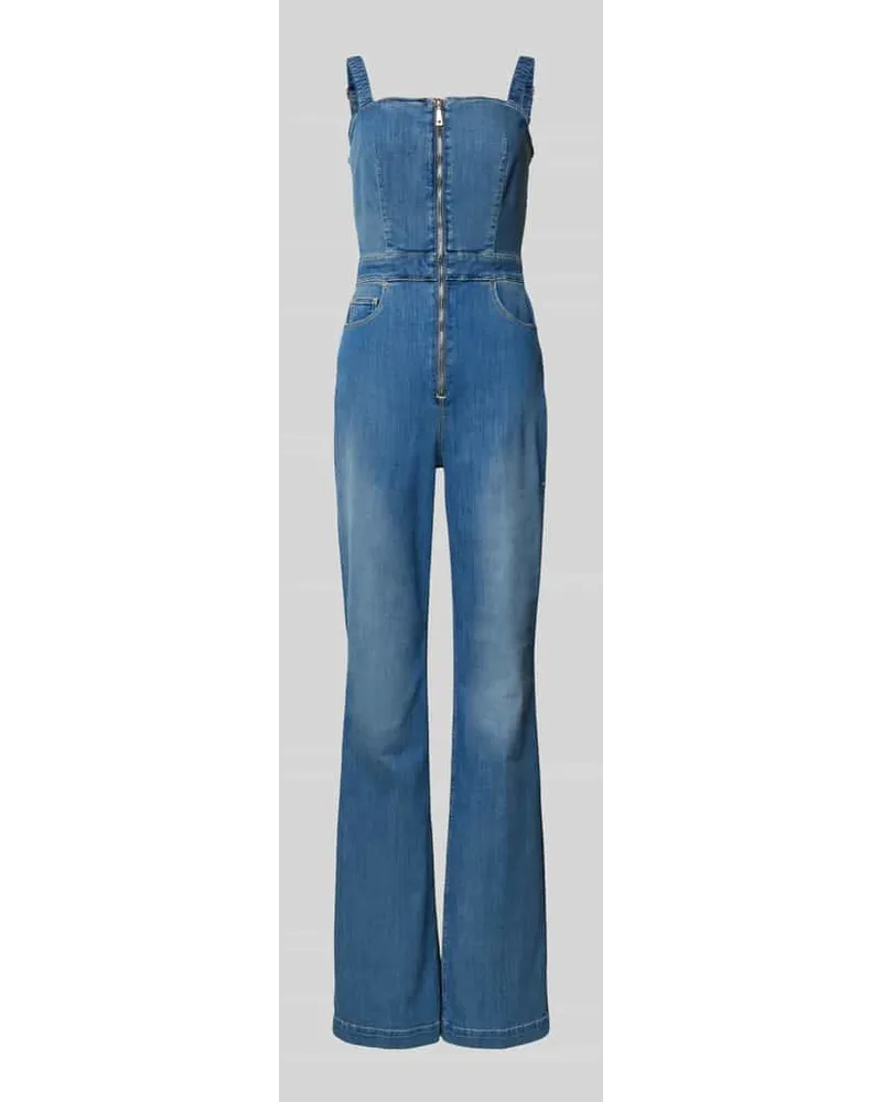 Guess Jumpsuit in Denim-Optik Modell 'MARIPOSA Jeansblau