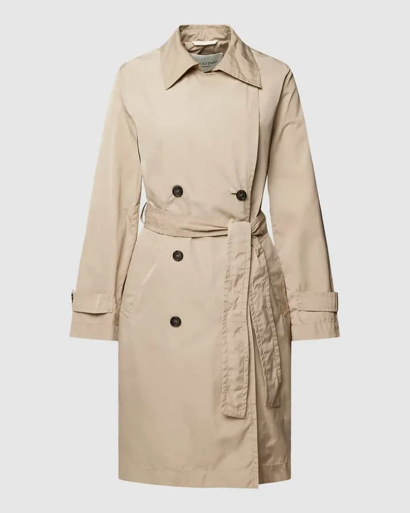 Marc O'Polo Trenchcoat mit Umlegekragen Sand