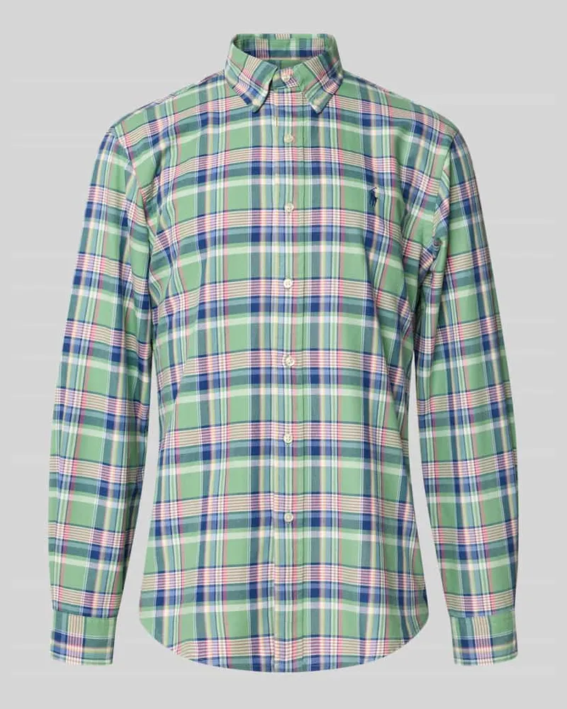 Ralph Lauren Freizeithemd mit Label-Stitching Gruen