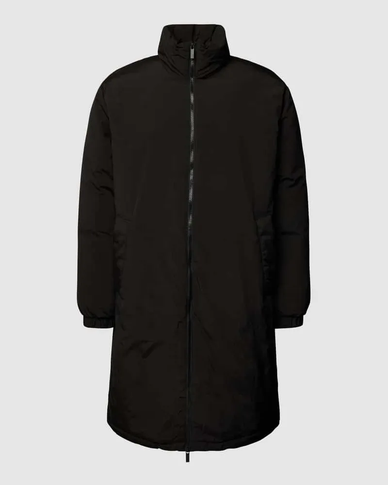Selected Homme Parkamantel mit Eingrifftaschen Modell 'TITAN PUFFER COAT Black