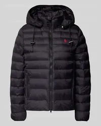 Ralph Lauren Steppjacke mit Reißverschlusstaschen Black