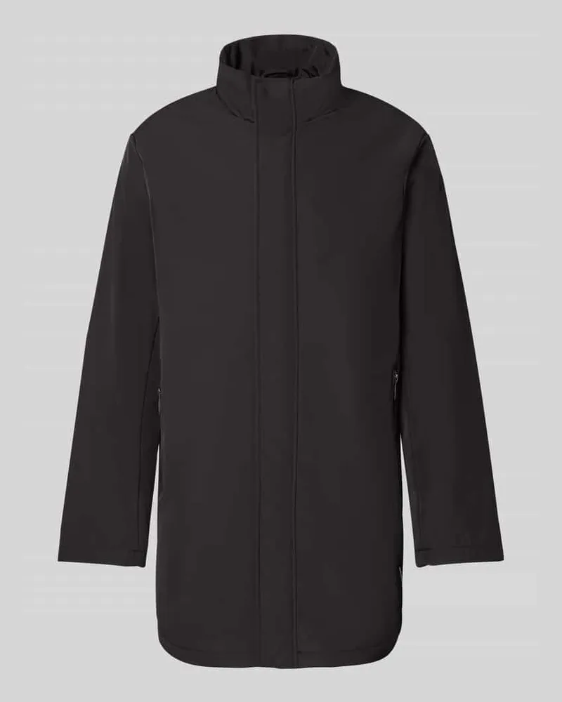 Armani Exchange Trenchcoat mit Stehkragen Black
