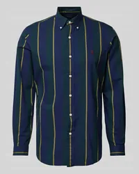 Ralph Lauren Classic Fit Freizeithemd mit Button-Down-Kragen Marine