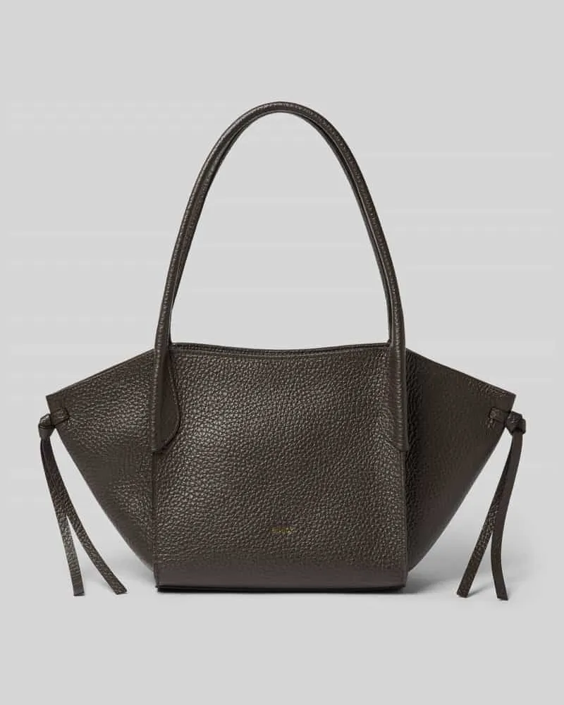 Abro Handtasche aus echtem Leder Modell 'Vibe Dunkelbraun