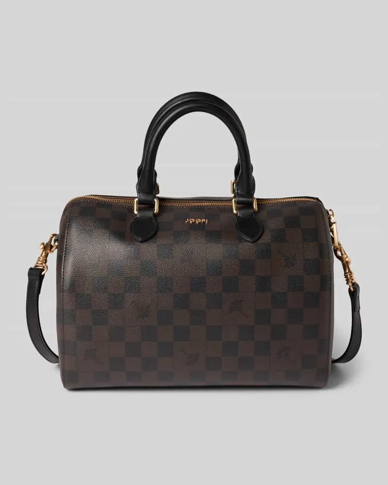 JOOP! Handtasche mit Label-Applikation Modell 'aurora Dunkelbraun