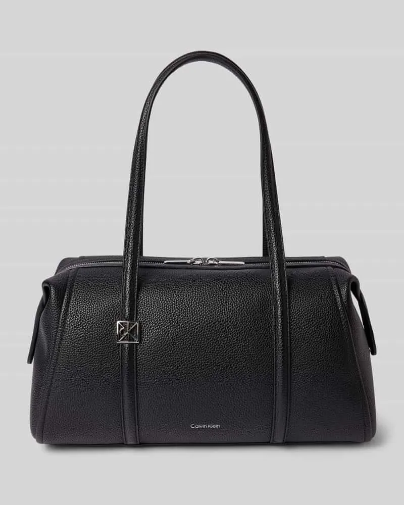 Calvin Klein Henkeltasche mit Label-Detail Black