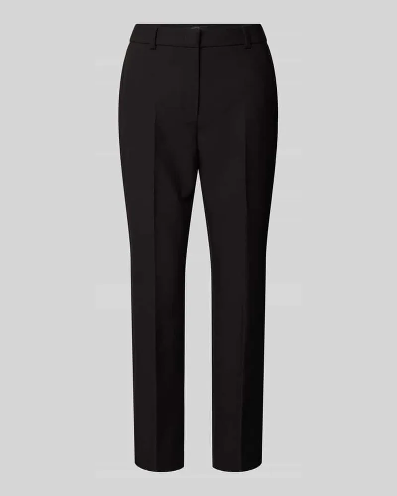 Max Mara Stretch Fit Hose mit Bügelfalten Modell 'FREDA Black