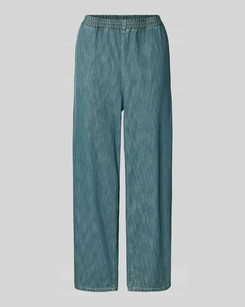 American Vintage Wide Leg Jeans mit elastischem Bund Modell 'YDOPARK Blau