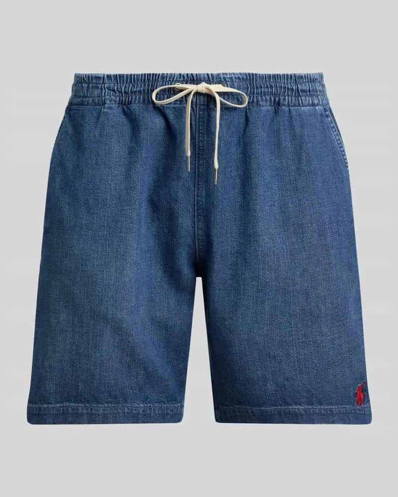 Ralph Lauren Regular Fit Jeansshorts aus Baumwoll-Mix Jeansblau