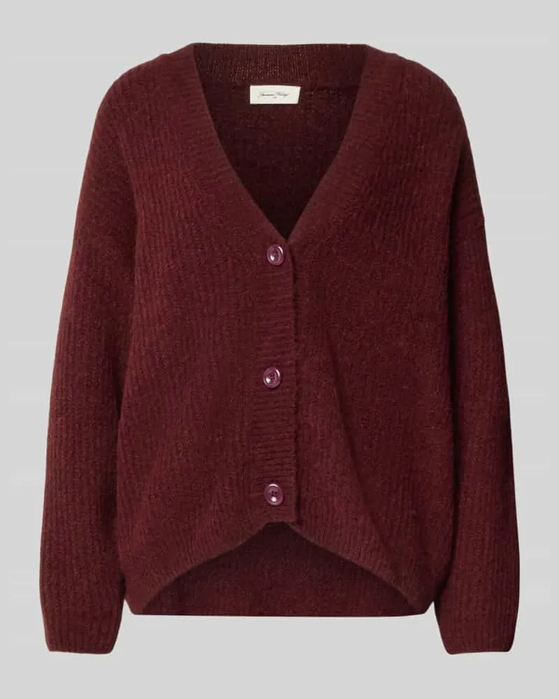 American Vintage Oversized Cardigan mit Alpaka-Anteil Modell 'East Bordeaux