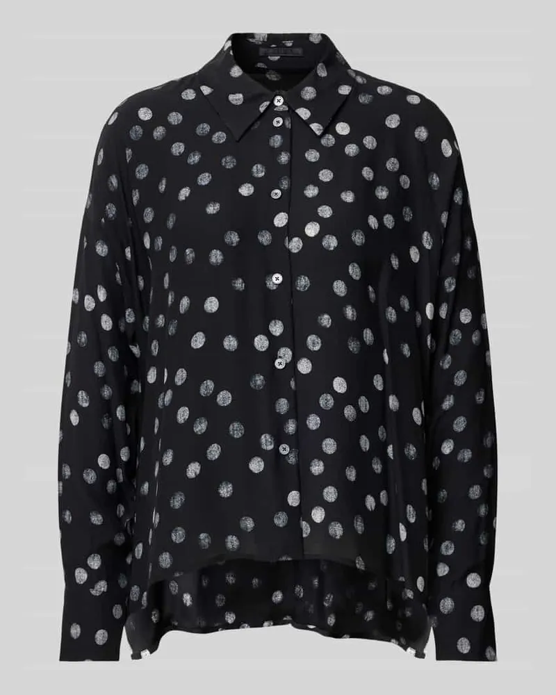 Drykorn Regular Fit Hemdbluse aus Viskose Modell 'CLOELIA Black