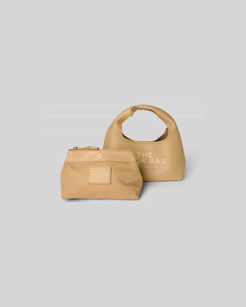 Marc Jacobs Henkeltasche aus echtem Rindsleder Camel