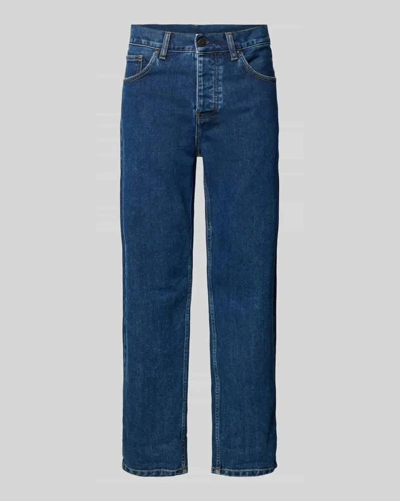 Carhartt WIP Jeans mit 5-Pocket-Design Jeansblau