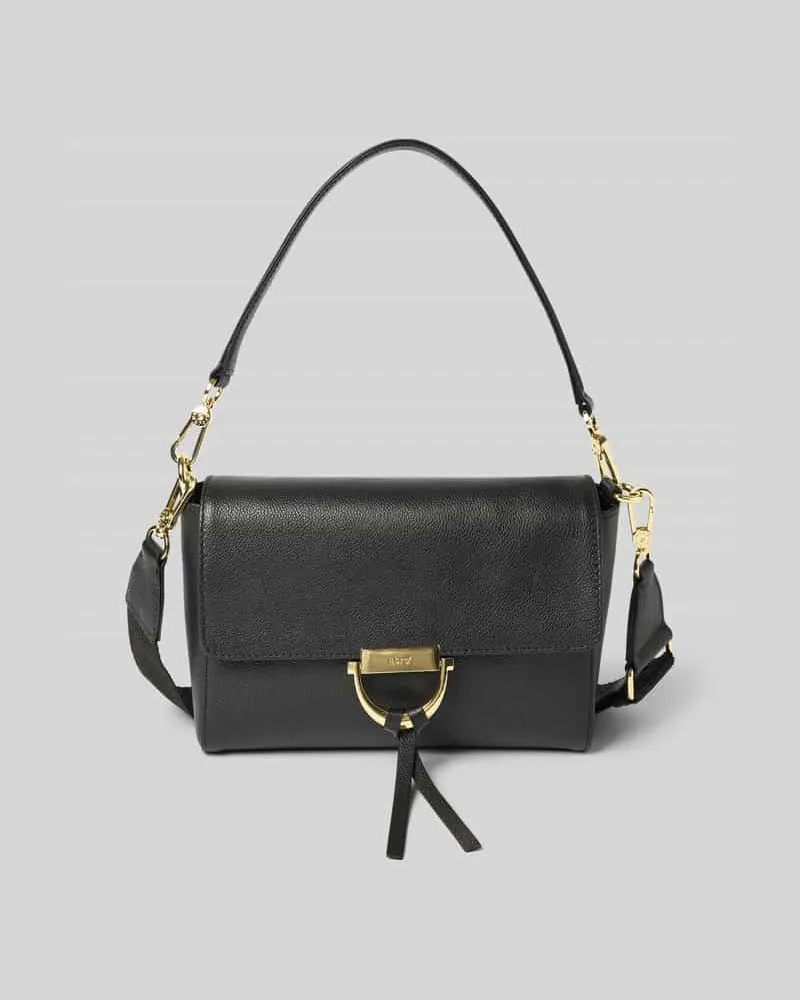 Abro Handtasche mit Label-Detail Modell 'TEMI Black