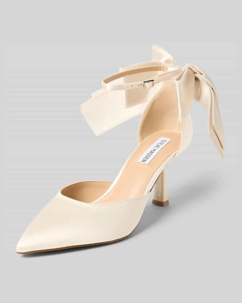 Steve Madden Pumps aus Zierschleife Modell 'Fiorela Weiss