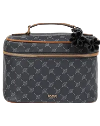 JOOP! Kulturtasche mit Logo-Muster Dunkelblau