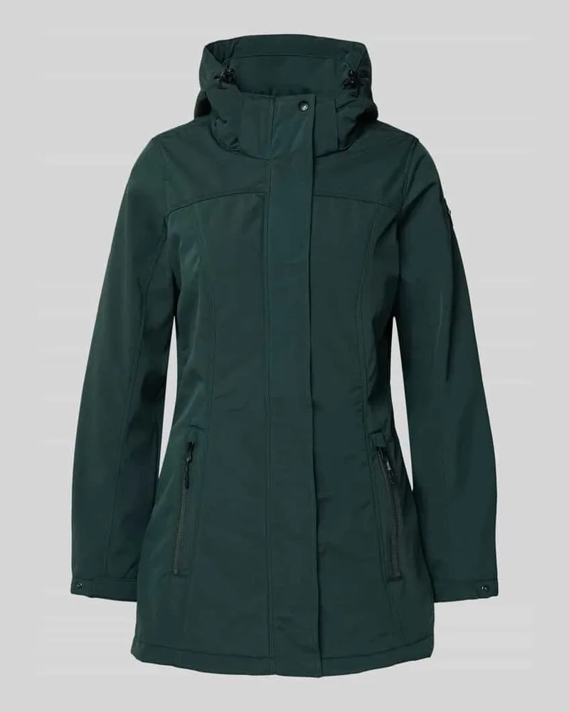 G.I.G.A. DX Jacke mit Kapuze und Reißverschlusstaschen Dunkelgruen