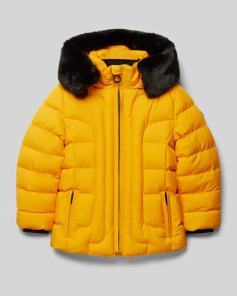 Wellensteyn Steppjacke mit Reißverschluss Modell 'Belvitesse Hellgelb
