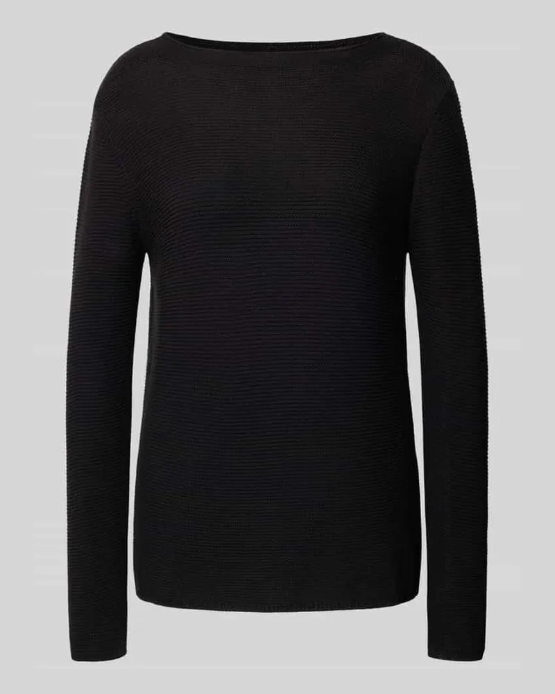 Marc O'Polo Regular Fit Strickpullover aus reiner Baumwolle Black