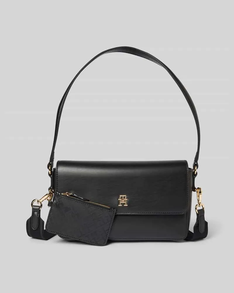 Tommy Hilfiger Umhängetasche mit verstellbarem Schulterriemen Black