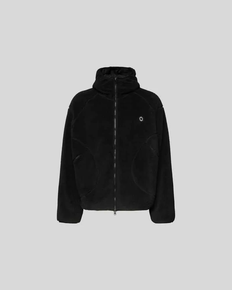 Kenzo Regular Fit Jacke mit Logo-Applikation Black
