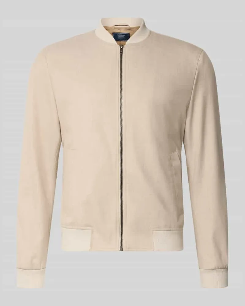 McNeal Jacke mit gerippten Abschlüssen Beige
