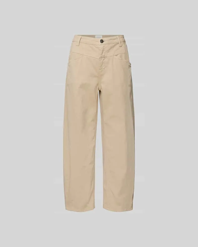 Closed Stoffhose mit Eingrifftaschen Sand