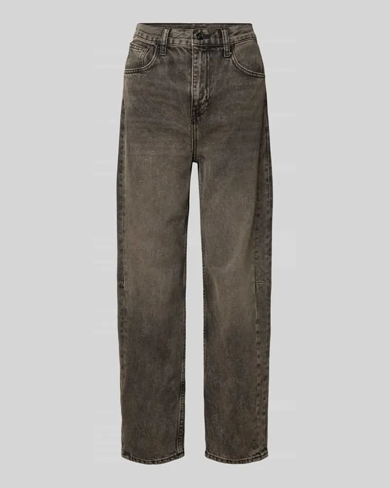 Liu Jo Mom Fit Jeans mit 5-Pocket-Design Mittelbraun