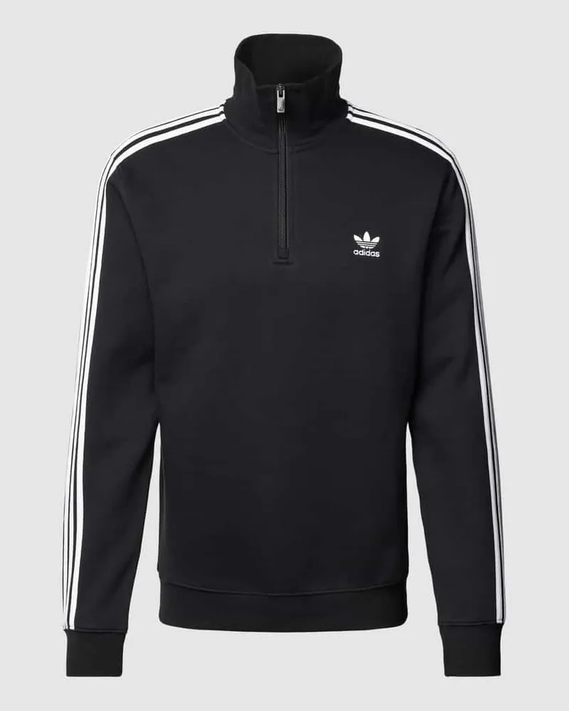 adidas Sweatshirt mit Stehkragen Black