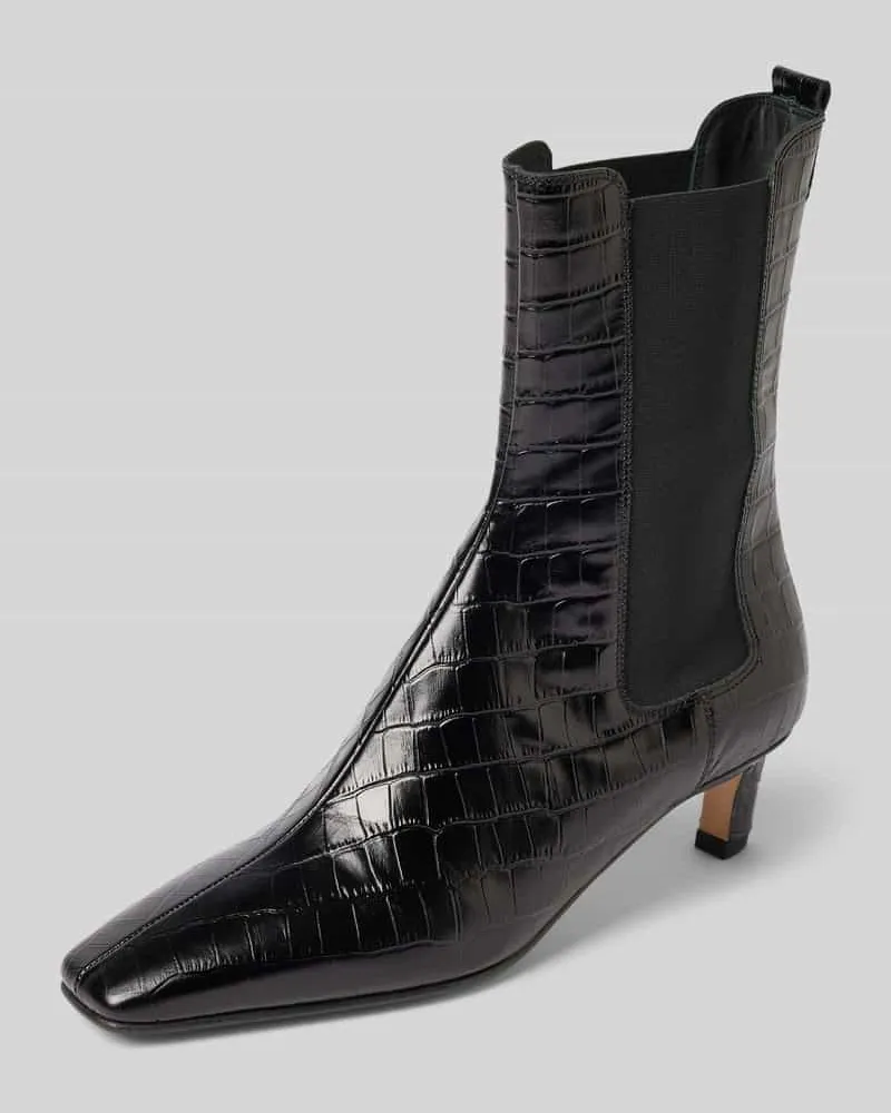 Alohas Stiefel mit elastischen Einsätzen Modell 'Kaleo Black