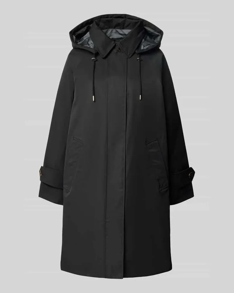 Barbour Regular Fit Mantel aus Baumwoll-Mix Modell 'SADIE Black