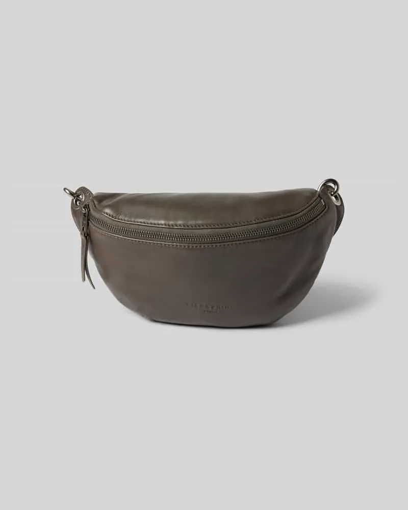 Liebeskind Bauchtasche mit Label-Prägung Modell 'TAVIA Anthrazit